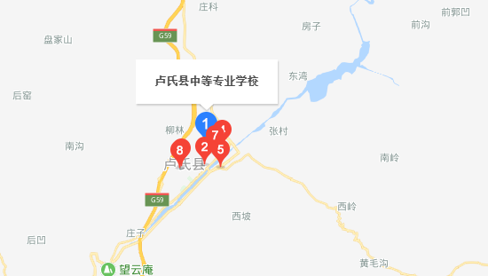 盧氏縣中等專業(yè)學(xué)校地址，地址在哪里