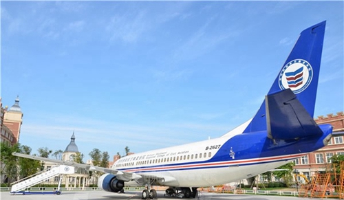 成都金堂航空學校波音飛機實訓圖片