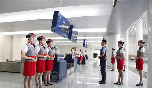 成都金堂航空學校實訓大廳圖片