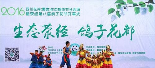 四川省滎經(jīng)縣職業(yè)高級(jí)中學(xué)(滎經(jīng)職高)學(xué)生獻(xiàn)舞