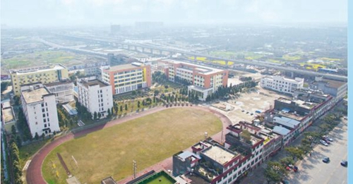 崇州職業(yè)教育培訓中心校園鳥瞰