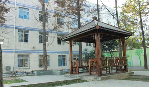 成都市洞子口職業(yè)高級中學(xué)校秋日校園