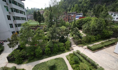 平昌縣西興職業(yè)中學校園綠化