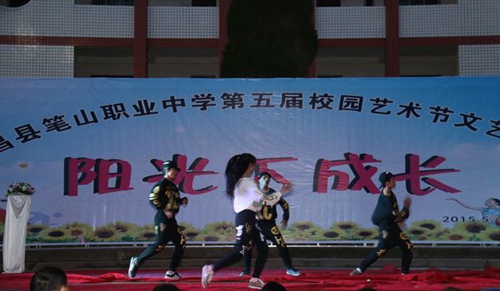 平昌縣筆山職業(yè)中學文娛匯演3