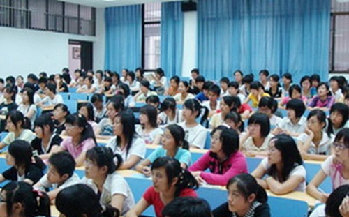 達(dá)州華南理工職業(yè)技術(shù)學(xué)校教室一角