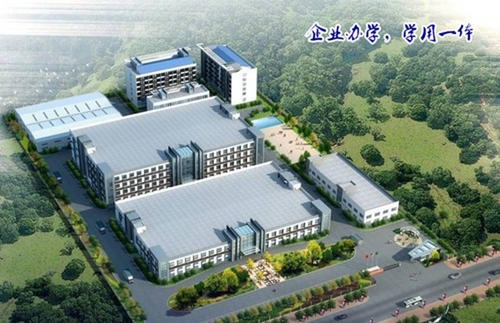 遂寧鴻圖電子電路技術職業(yè)學校校園鳥瞰
