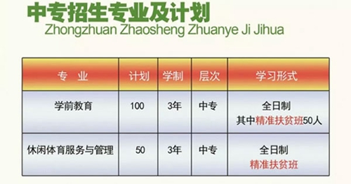 畢節(jié)幼兒師范高等?？茖W(xué)校招生計劃