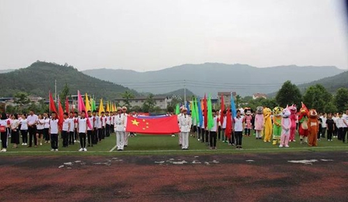 廣元市昭化區(qū)職業(yè)高級中學運動會現(xiàn)場