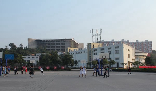 宜賓職業(yè)技術(shù)學(xué)院B區(qū)新貌