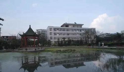宜賓職業(yè)技術(shù)學(xué)院校園荷花池