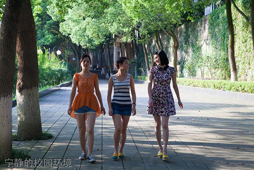 重慶科創(chuàng)職業(yè)學(xué)院寧靜的校園環(huán)境