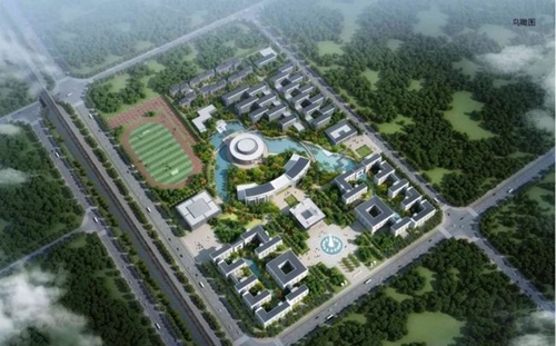 西昌民族幼兒師范高等?？茖W(xué)校校園全景效果圖