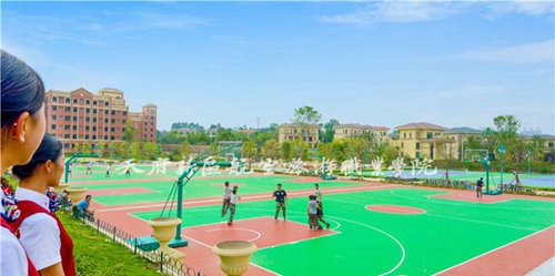 天府新區(qū)航空旅游職業(yè)學(xué)院籃球場(chǎng)2
