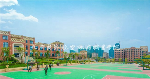 天府新區(qū)航空旅游職業(yè)學(xué)院籃球場(chǎng)3