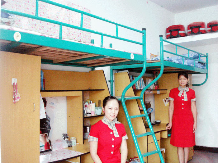 南昌理工技工學校宿舍內(nèi)部