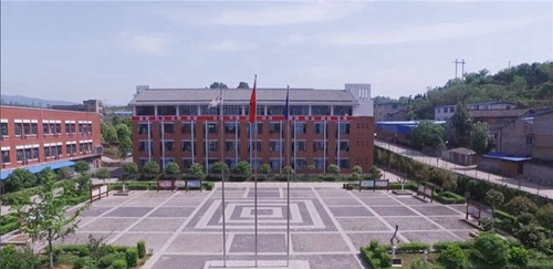 廣元市樹人中學升旗廣場