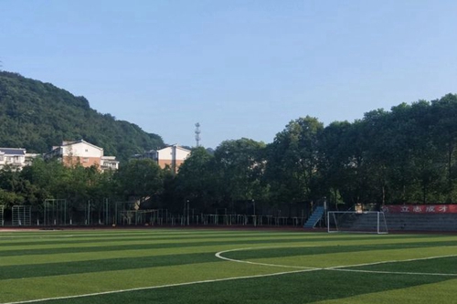 大邑縣實驗中學(xué)綠茵場