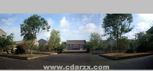 四川省大邑縣安仁中學(xué)校園風(fēng)貌
