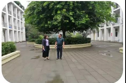 金堂縣竹篙中學校校園環(huán)境