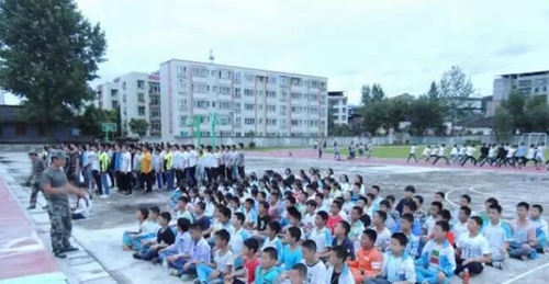 閬中市柏埡中學(xué)訓(xùn)練中