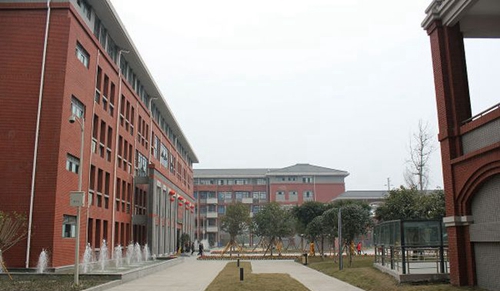 成都七中萬達學校(國際部)校園一角