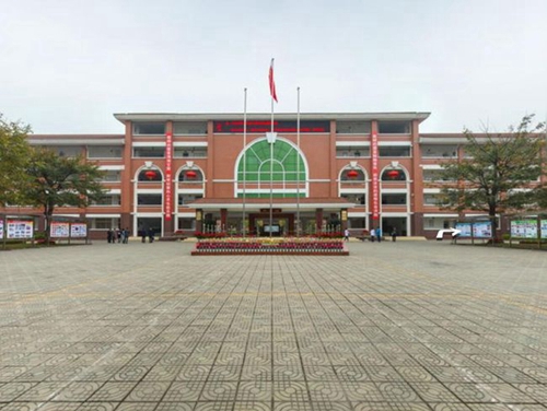 四川省崇慶中學(xué)升旗臺