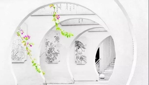 四川師范大學(xué)附屬中學(xué)詩畫圓廊